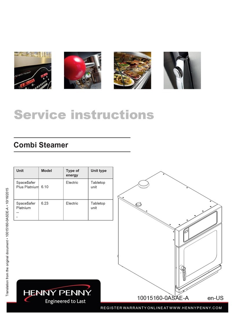 Henny Penny 6.10 Service instructions