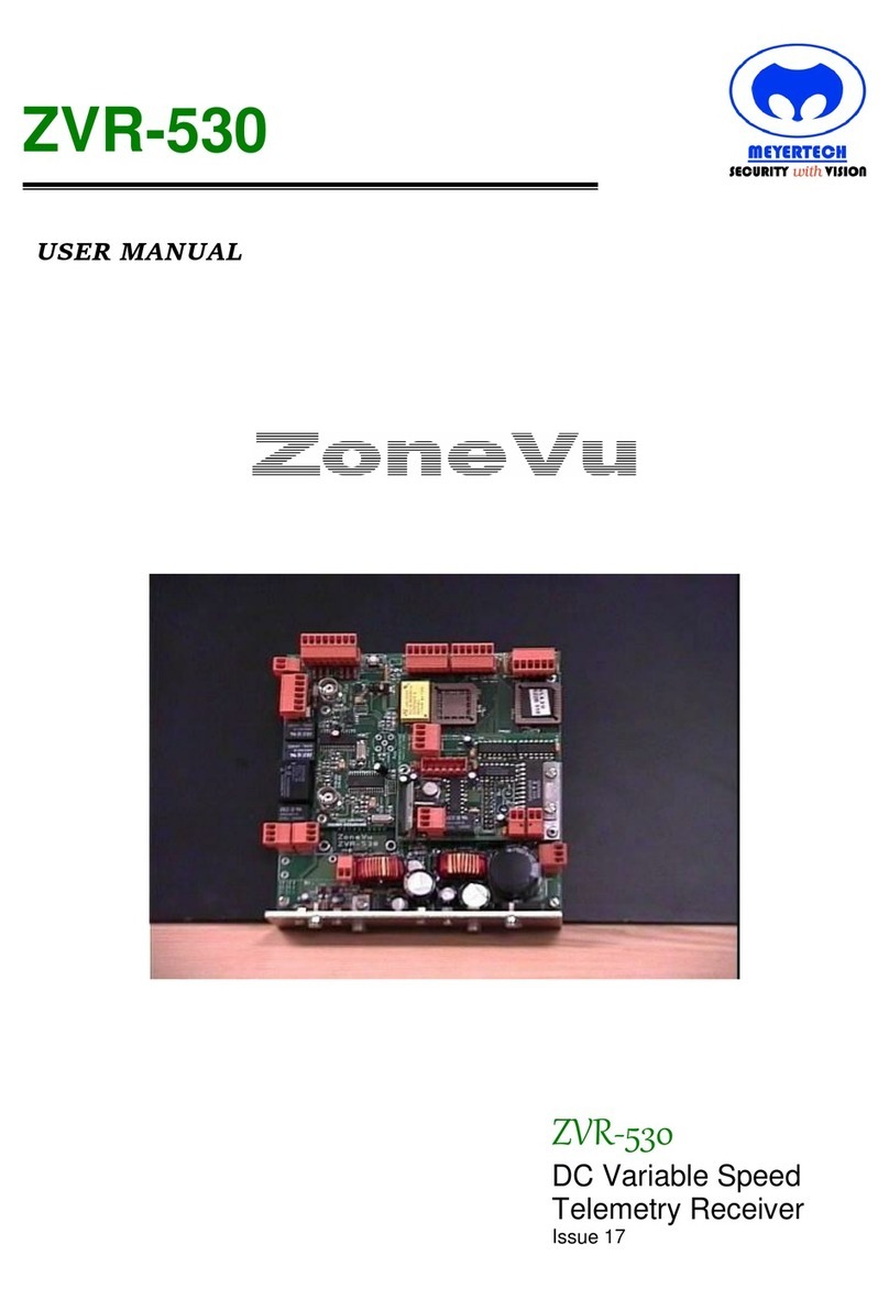 ZoneVu ZoneVu ZVR-530 user manual