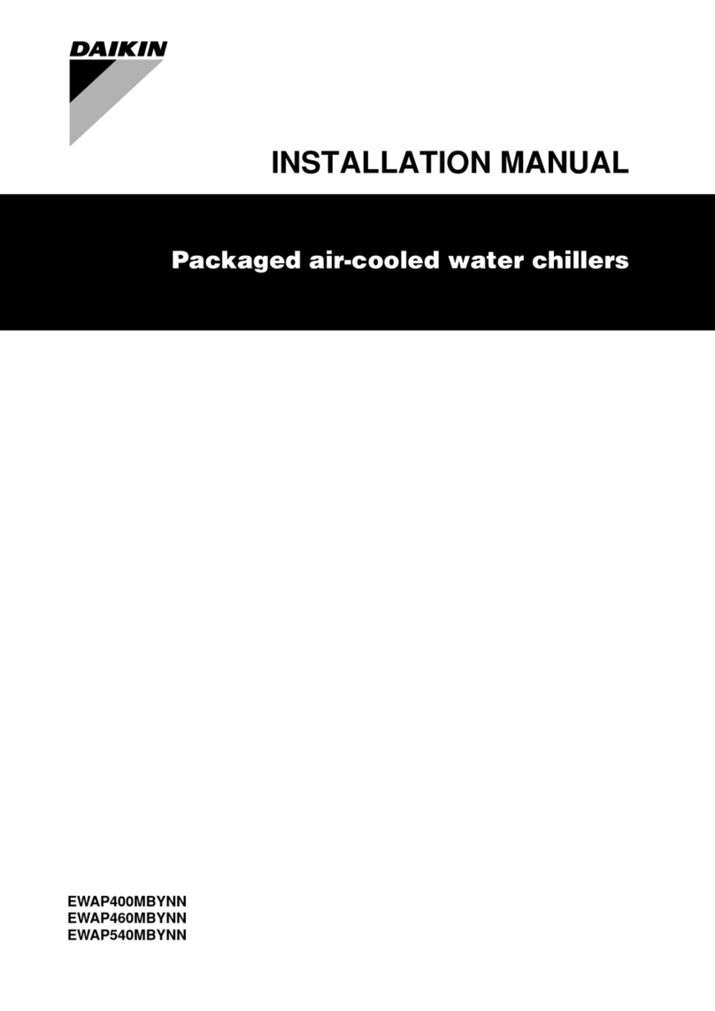 Daikin EWAP400MBYNN User manual