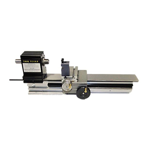 Taig Tools Micro Lathe II user manual
