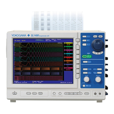 YOKOGAWA SL1400 ScopeCorder LITE Operation guide