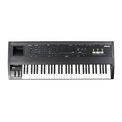 ENSONIQ ASR-10 Musician's manual
