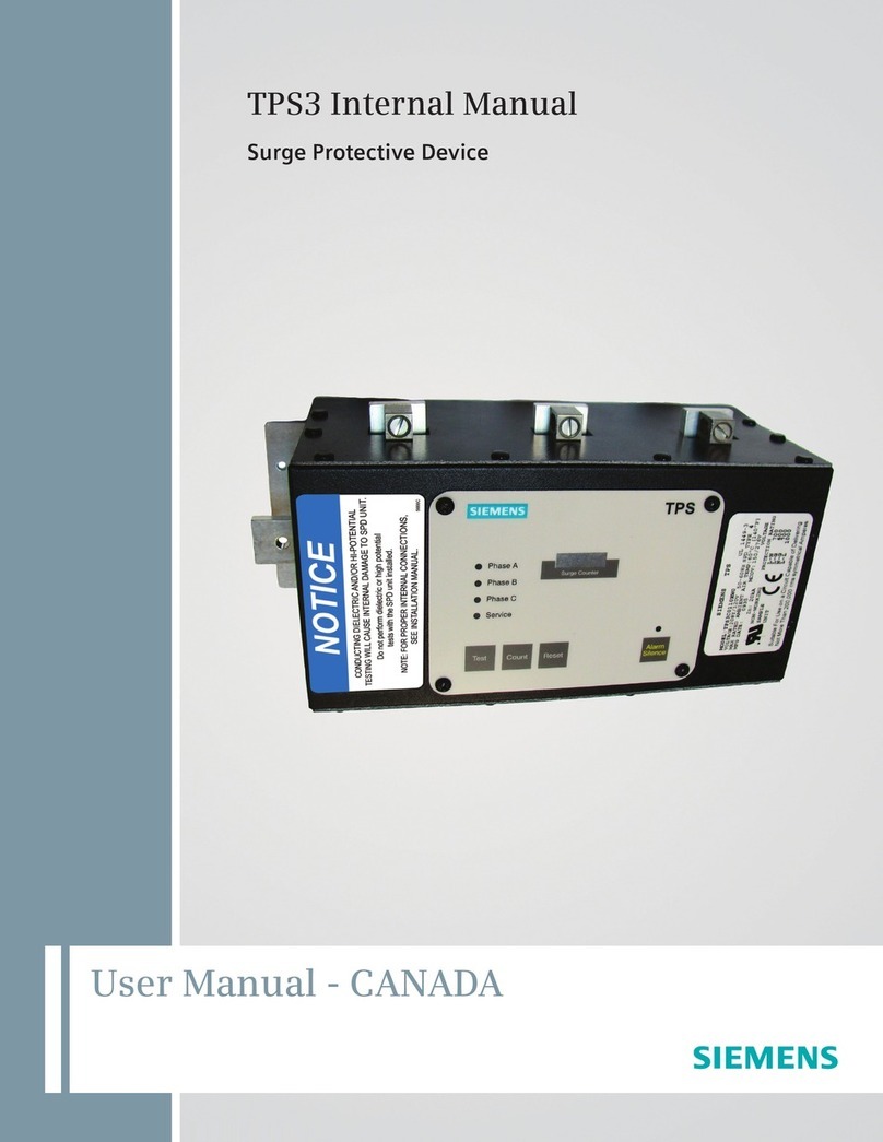 Siemens TPS3 01 User manual