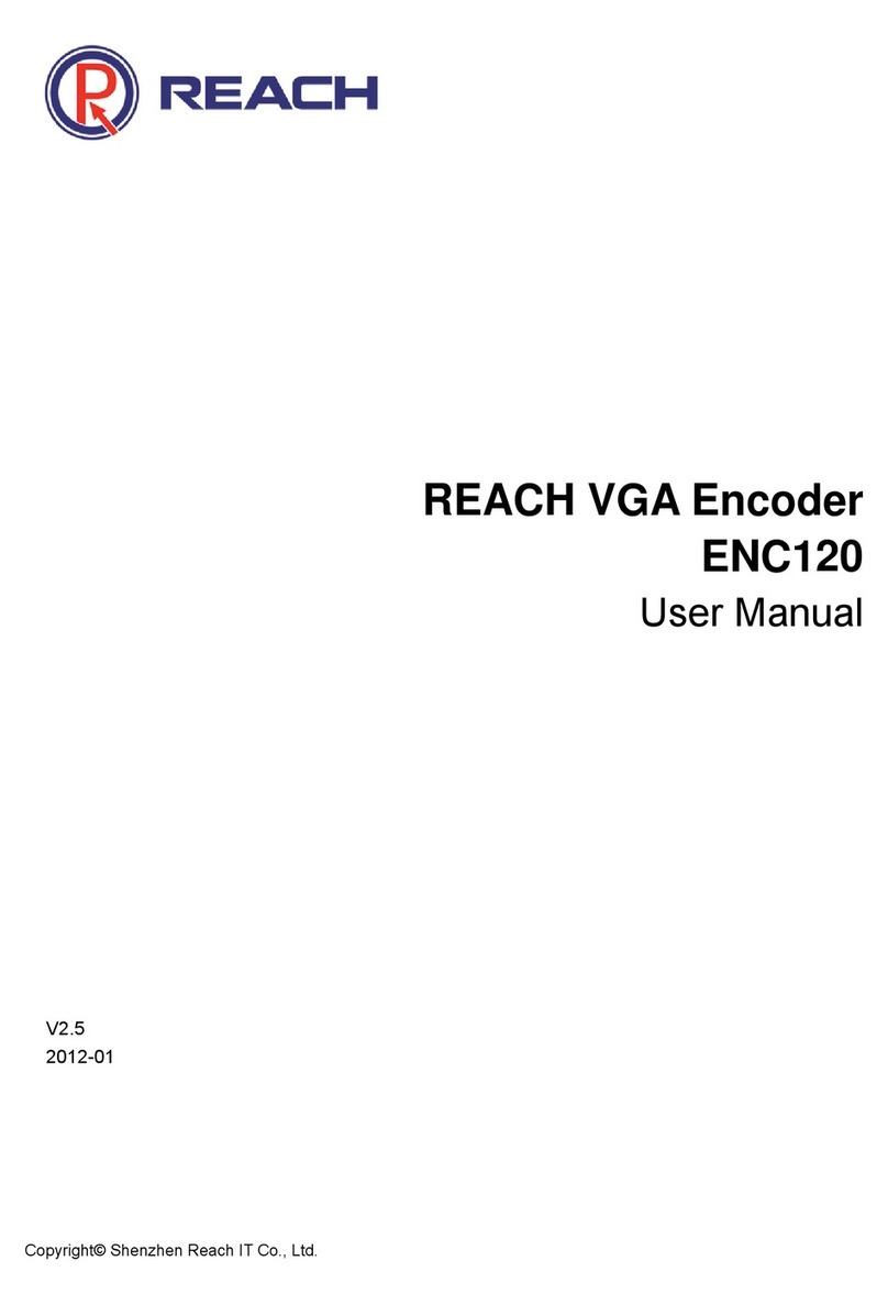 Reach ENC120 user manual