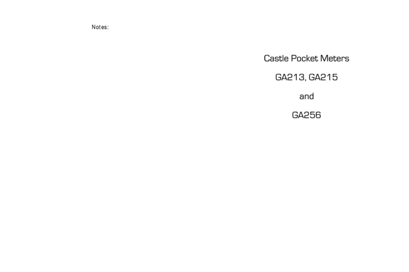 Castle group GA213 manual