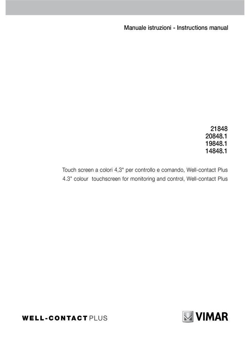 Vimar Well-contact Plus instructions