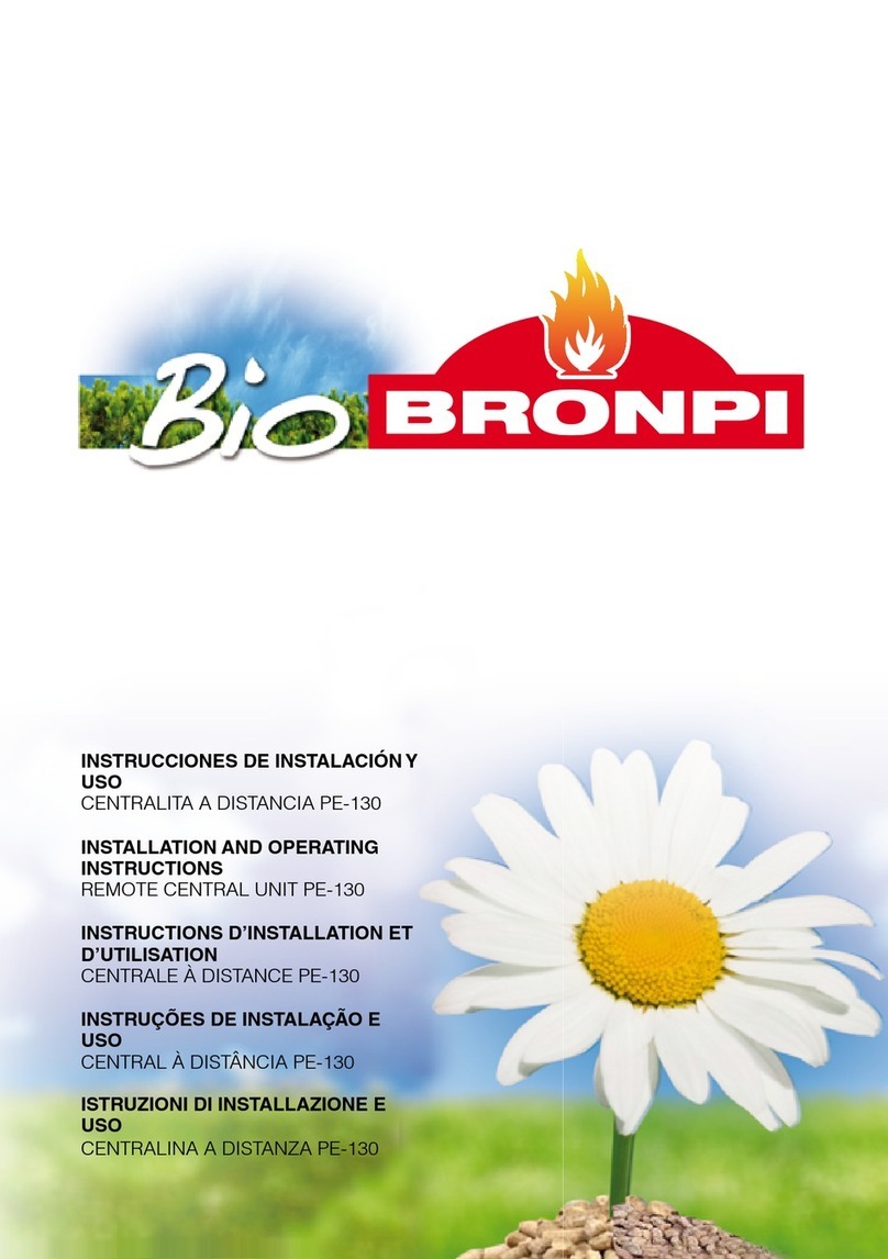 Bio Bronpi PE-130 Installation and operation instructoins
