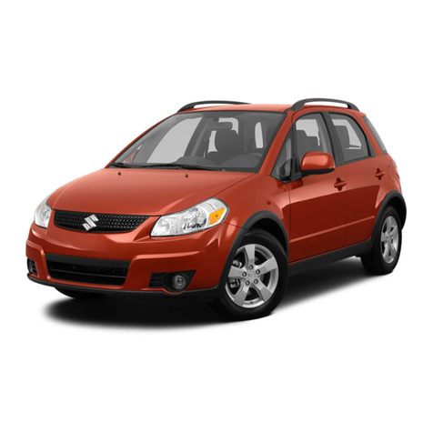 Suzuki SX4 2012 Warranty & Maintenance Information