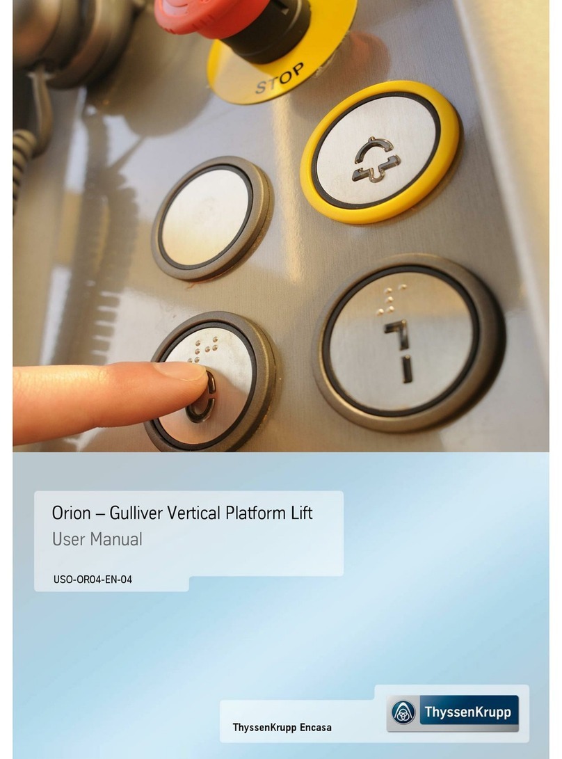 ThyssenKrupp orion user manual