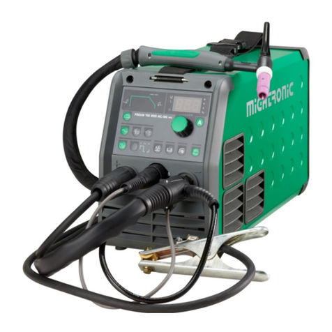 Migatronic FOCUS TIG 200 DC PFC instructions Migatronic FOCUS TIG 200 DC PFC instructions