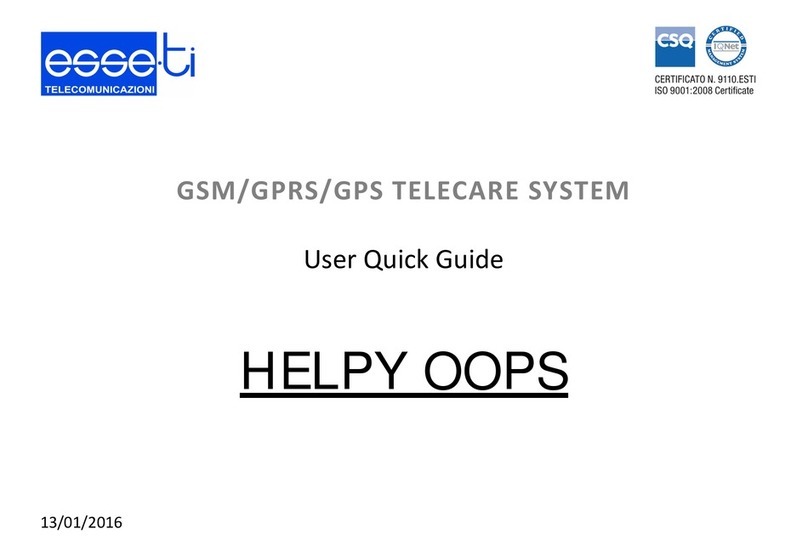 Esse-ti Helpy Oops User manual
