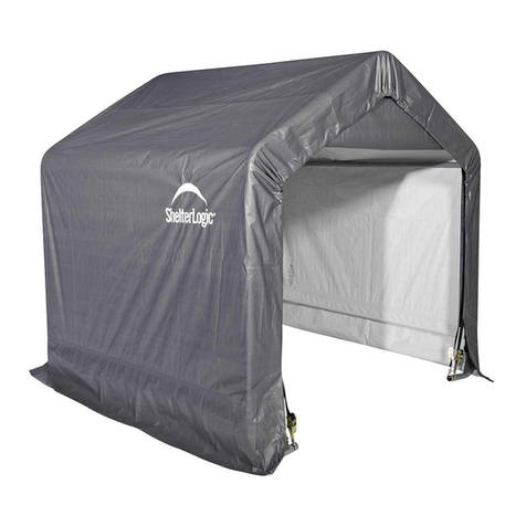 ShelterLogic Shed-in-a-Box 70401 Owner's manual