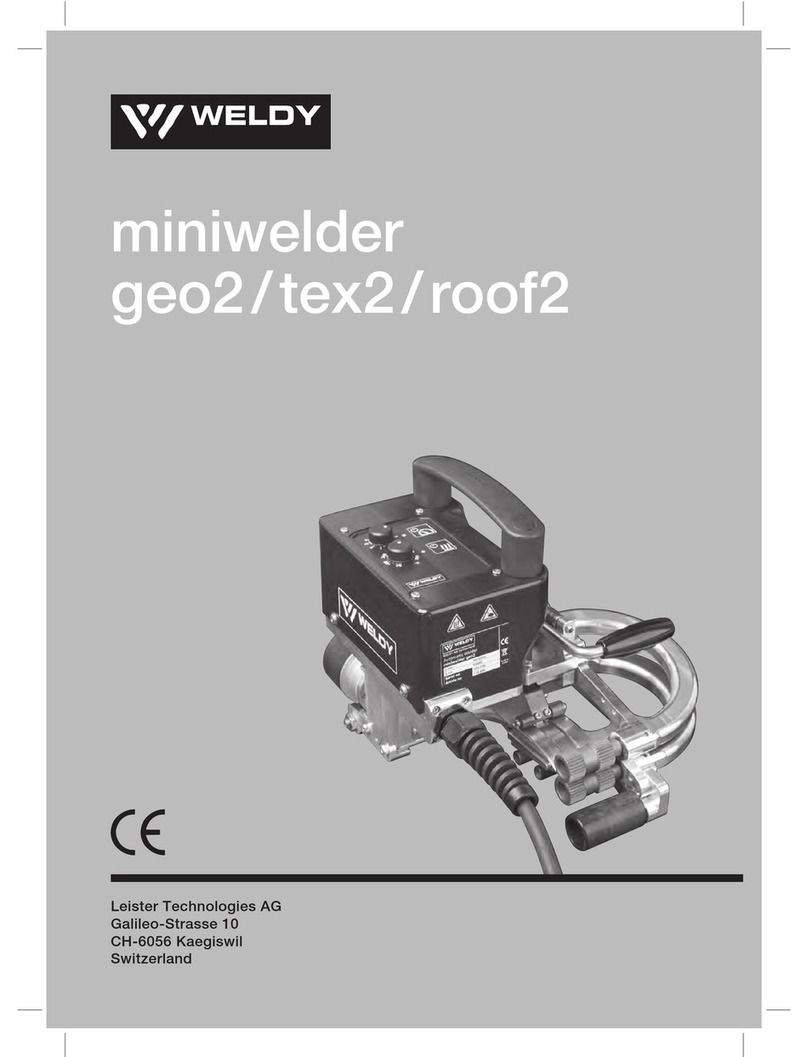 WELDY miniwelder geo2 User manual WELDY miniwelder geo2 User manual