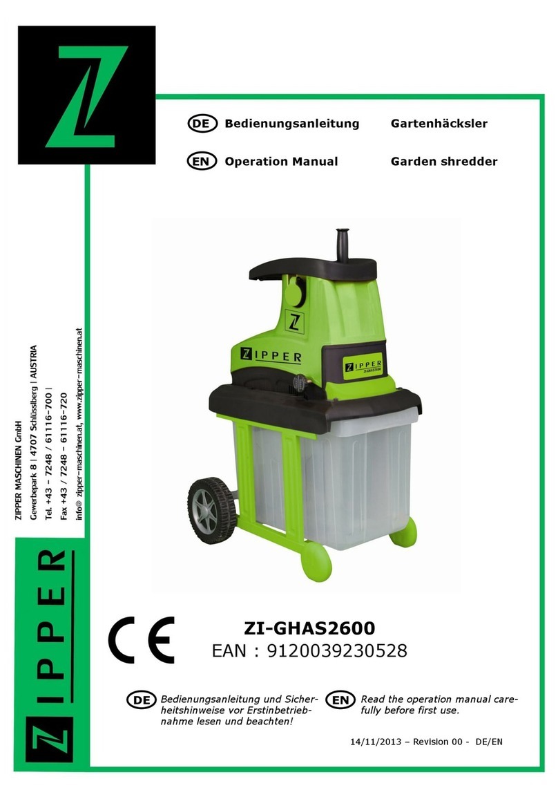 Zipper Mowers ZI-GHAS2600 User manual