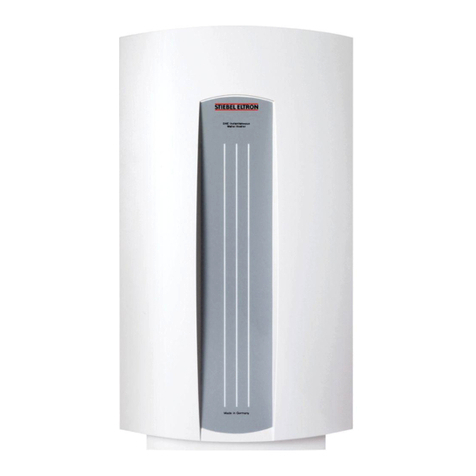 STIEBEL ELTRON DHC 6 S Operation and installation instructions STIEBEL ELTRON DHC 6 S Operation and installation instructions