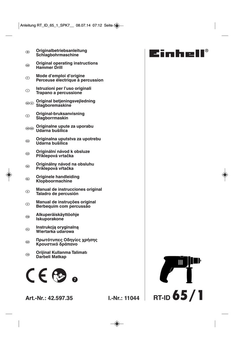 EINHELL RT-ID 65/1 Original operating instructions