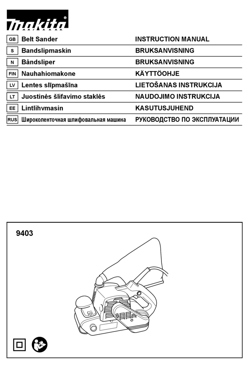 Makita 9403 User manual Makita 9403 User manual