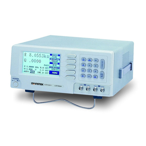 GW Instek LCR-817 user manual