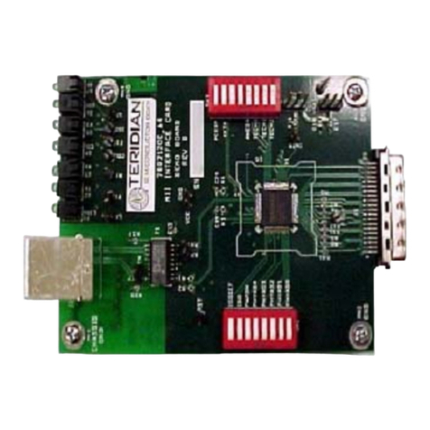 Teridian 78Q2120C09 user manual