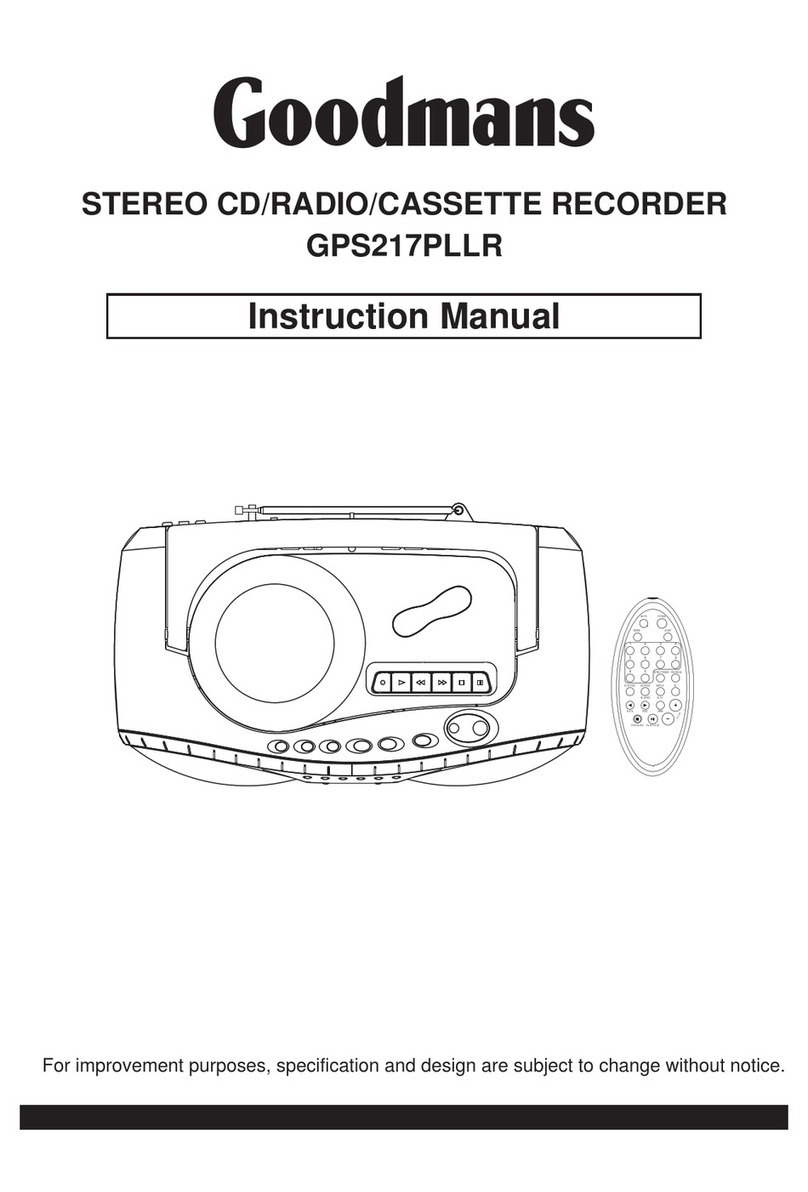 Coodmans GPS217PLLR instruction manual