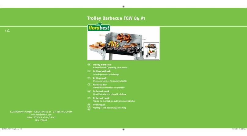 FLORABEST FGW 84 A1 Assembly and operating instructions