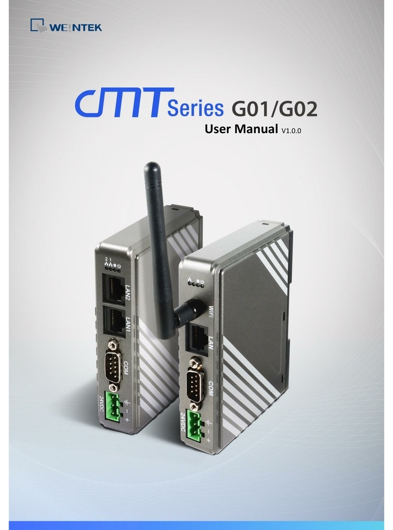 weintek cMT-G01 series user manual