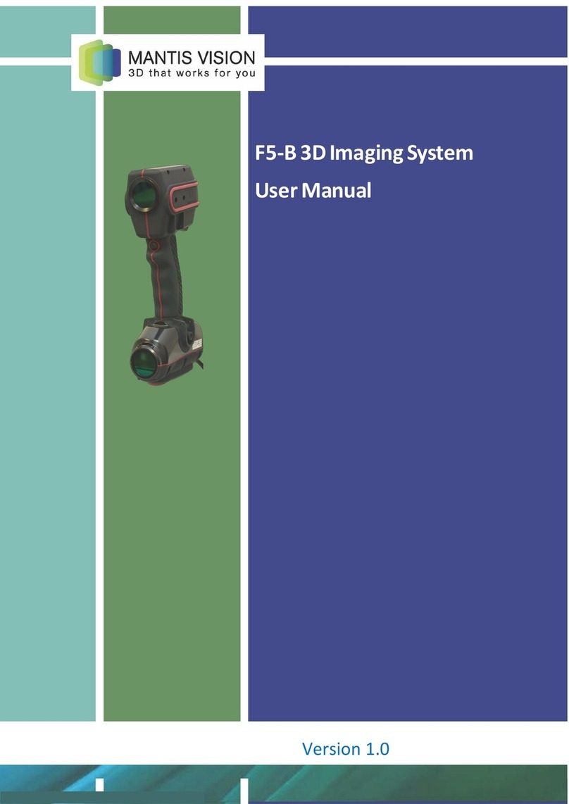Mantis Vision F5-B user manual