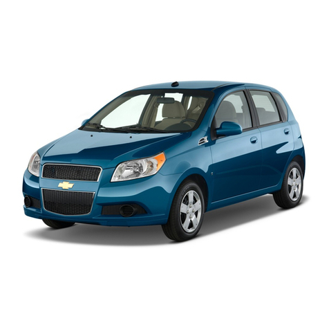 Chevrolet 2009 Aveo Service manual