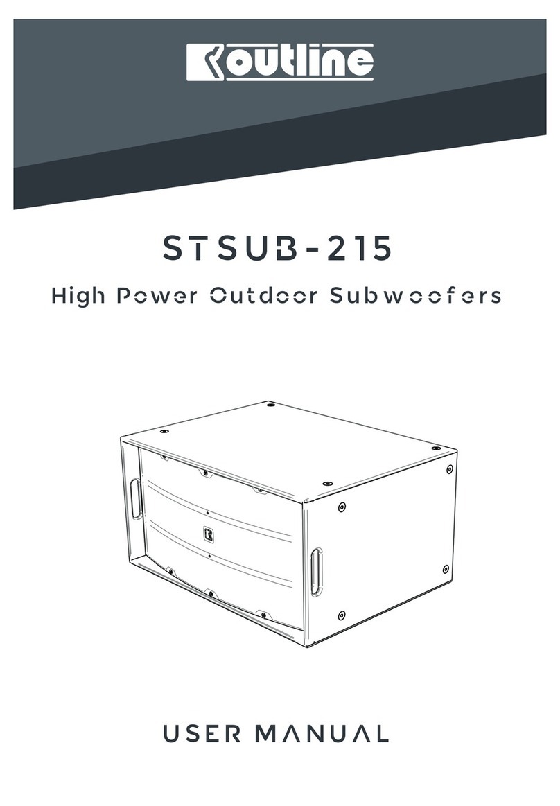 Outline STSUB-215 user manual