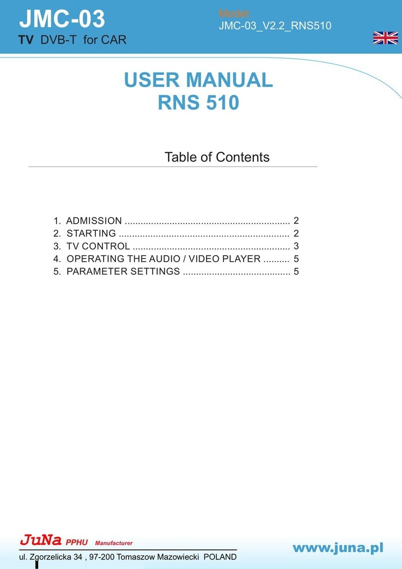 Juna JMC-03 User manual