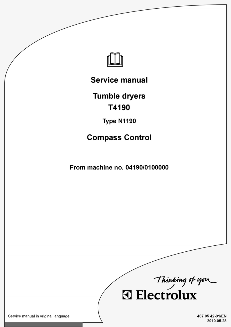 Electrolux T4190 Service manual