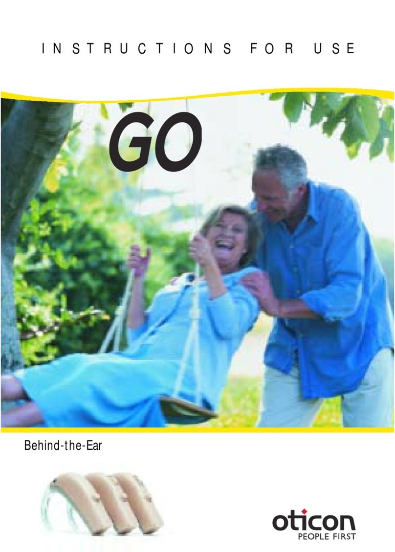 oticon Go Instructions for use
