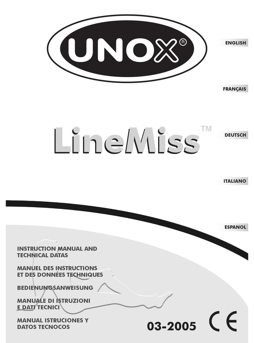 Unox LineMiss XF100 Instruction manual