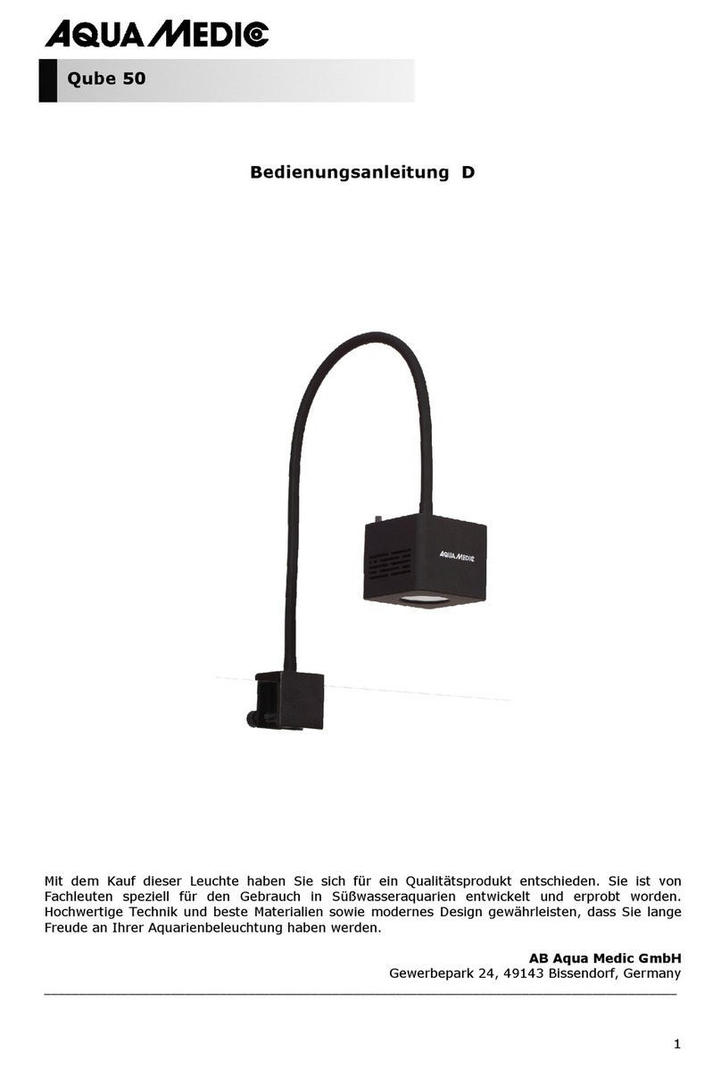 AquaMAX Qube 50 operating manual