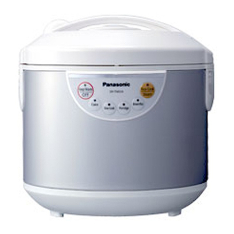 Panasonic SR-TMG10 User manual