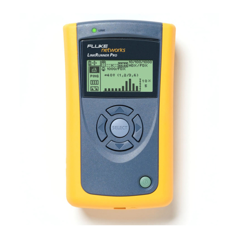 Fluke LinkRunner Pro User manual