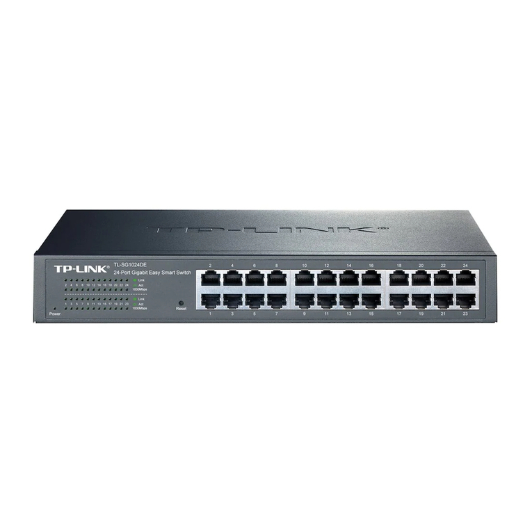 TP-Link TL-SG1016DE User manual