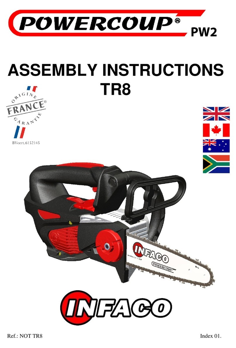 infaco Powercoup PW2 Assembly instructions