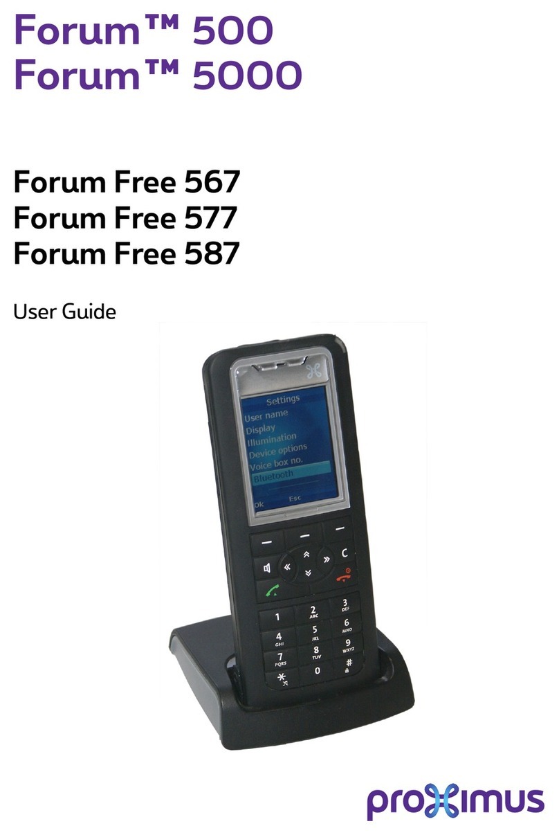 Proximus Forum 500 Series user guide