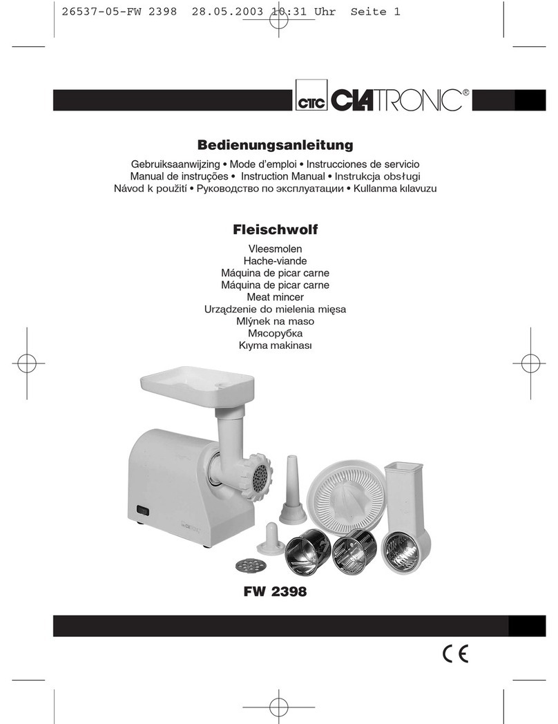 Clatronic FW 2398 instruction manual