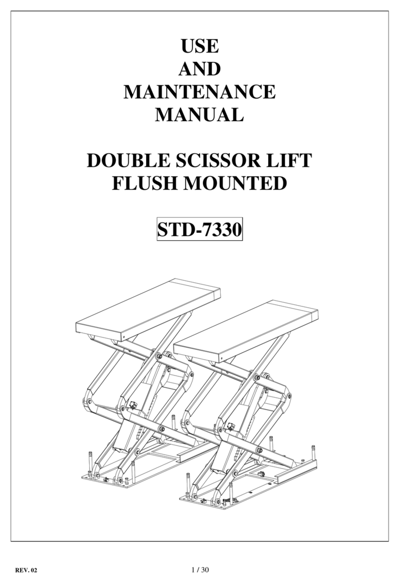 SIVIK STD-7330 Use and maintenance manual