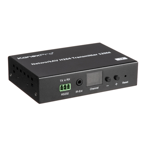 KanexPro EXT-AVIPH264TX user manual
