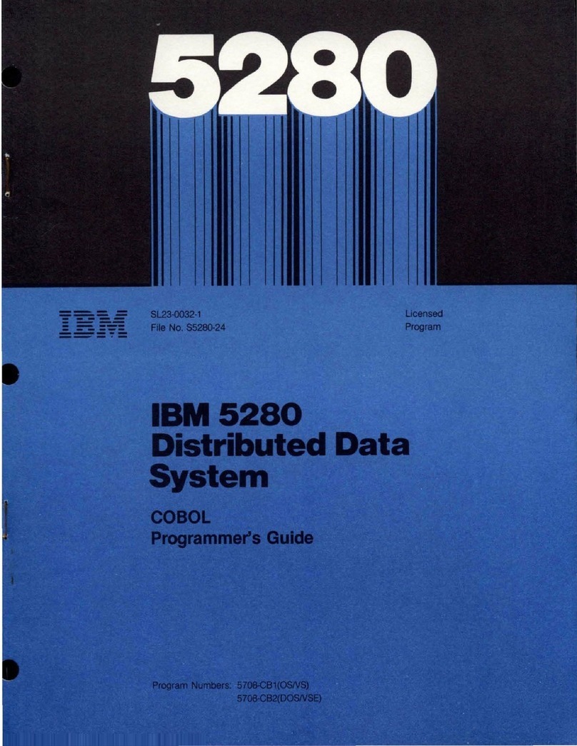 IBM 5280 Programmer's guide