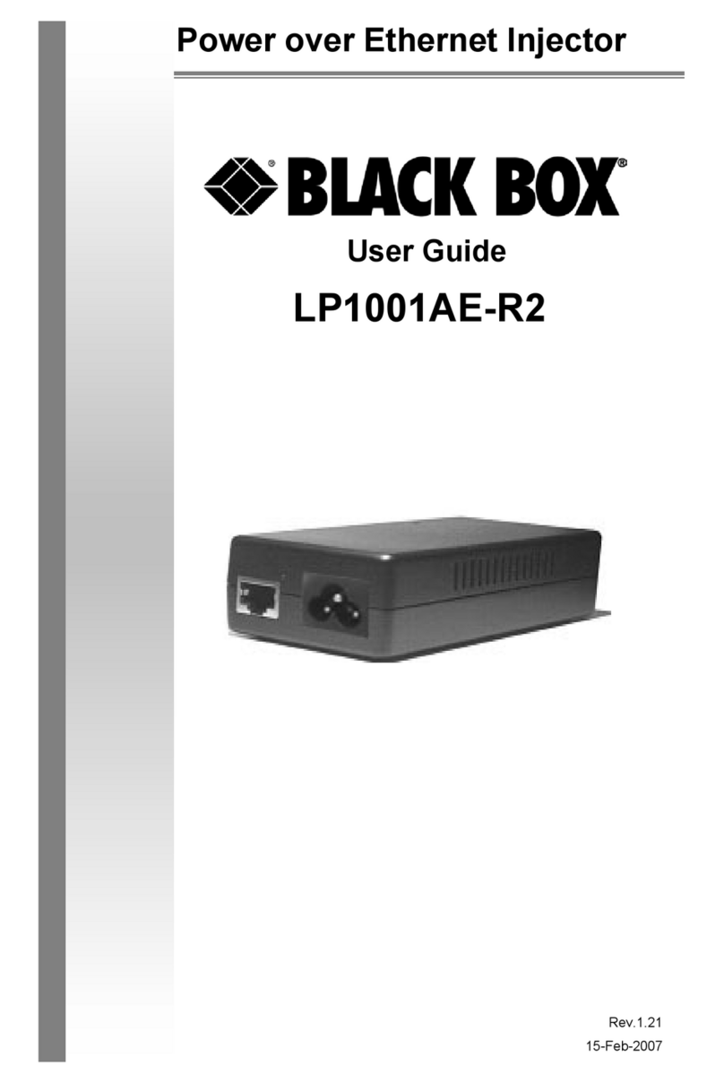 Black Box LP1001AE-R2 user guide