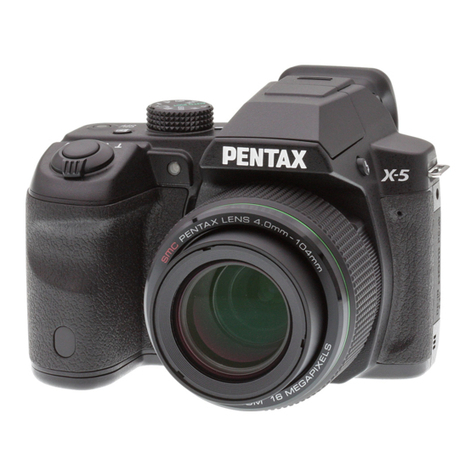 Pentax X-5 User manual