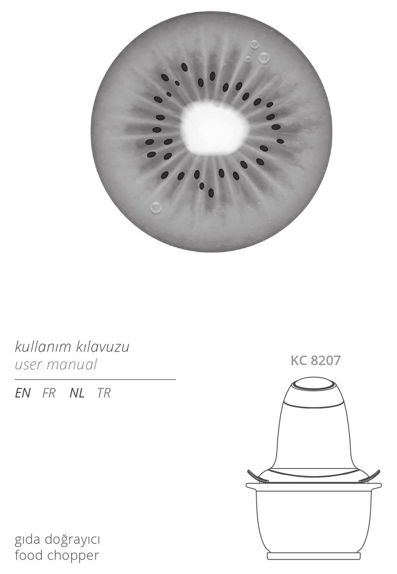 Kiwi KC 8207 User manual