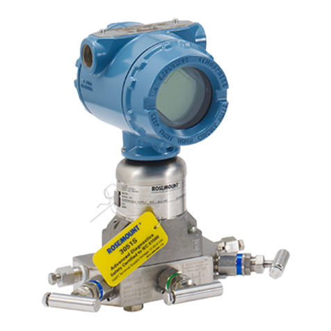 Emerson Rosemount 3051SF Series quick start guide