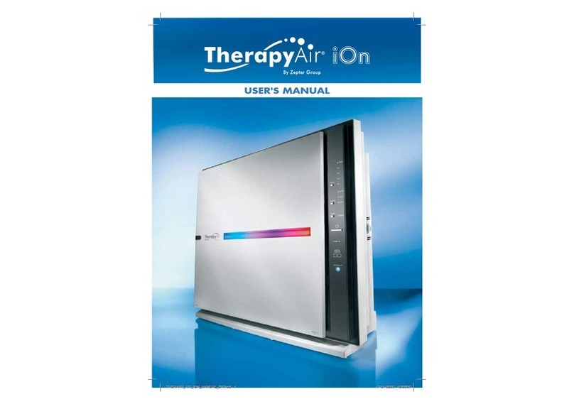 Zepter TherapyAir iOn PWC-570 user manual