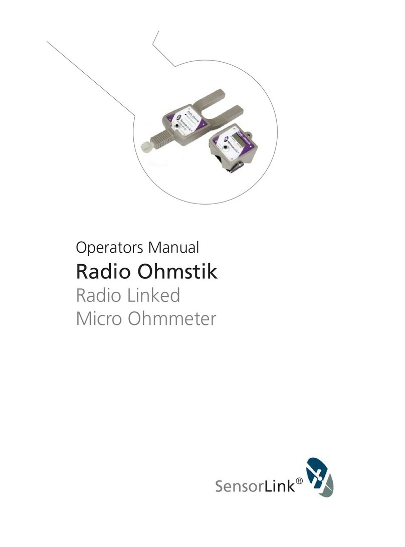 SensorLink 8-182 User manual