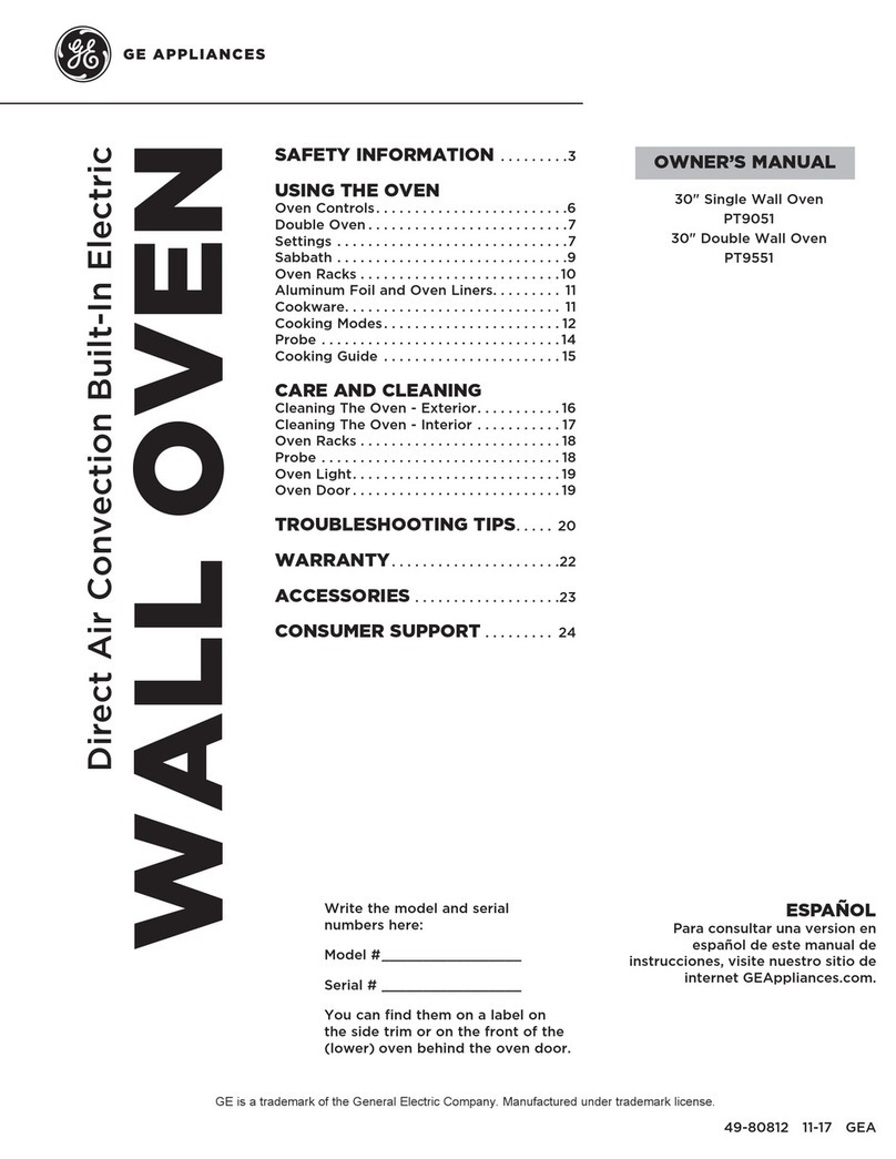 GE PT9051 User manual